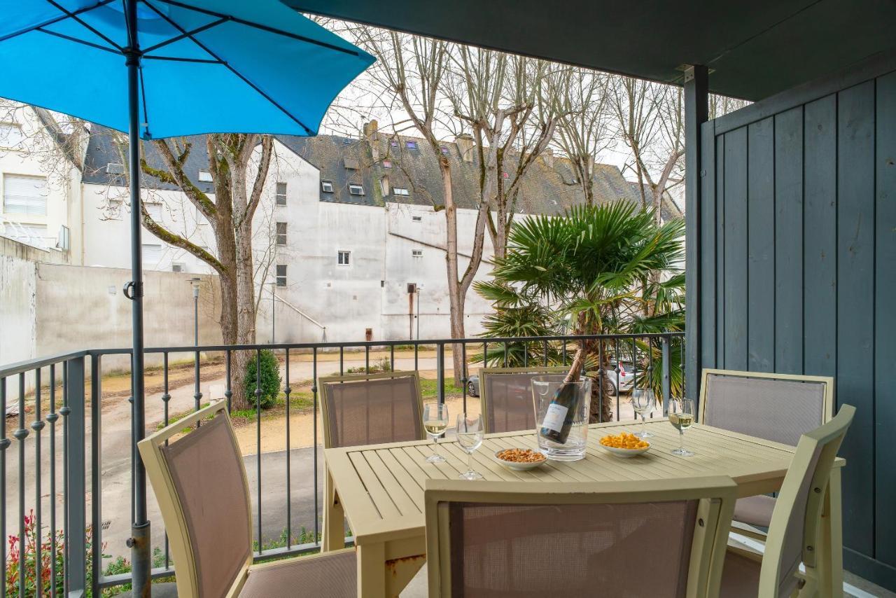 L'Arvor - Appt Piscine Et Sauna Partages Benodet Bagian luar foto